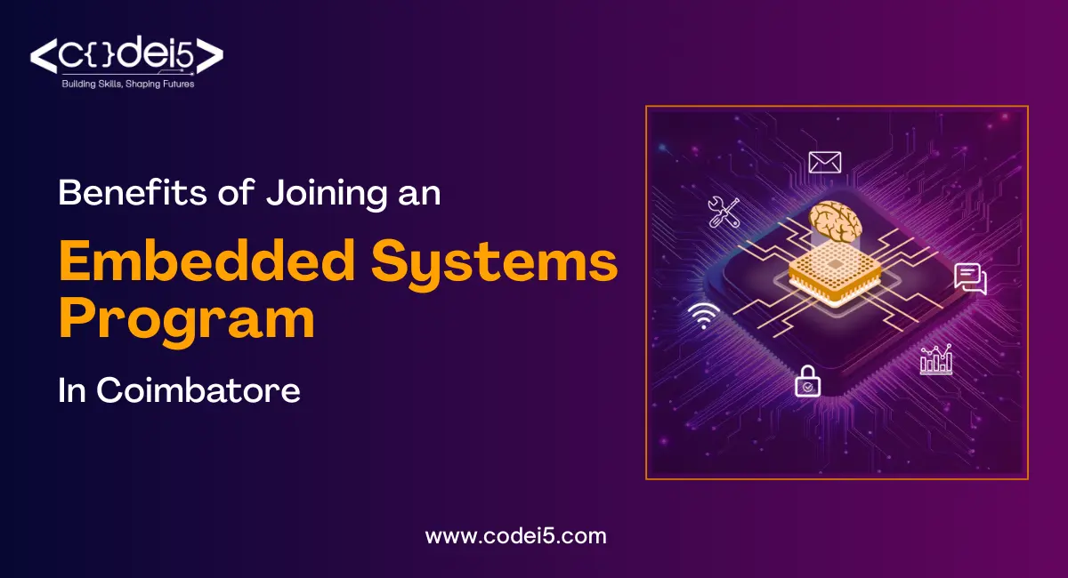 Best Embedded Systems training institute in Coimbatore