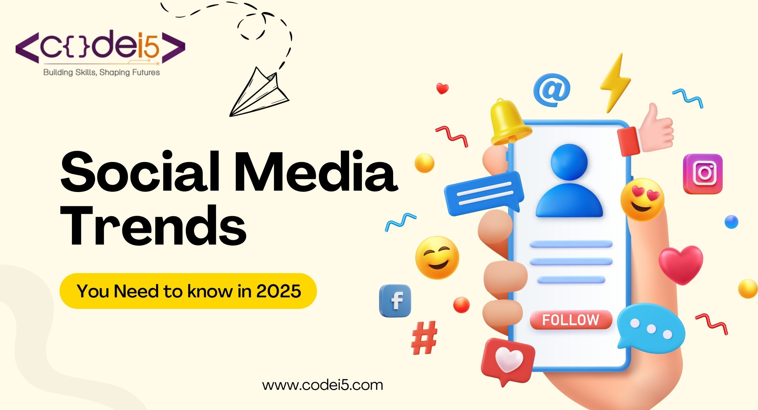 Social media trends in 2025